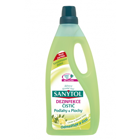 Sanytol Dezinfekční univerzální čistič na podlahy a plochy - Citrón